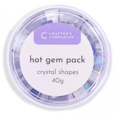 Crafter's Companion Hot Fix Hot Gem Pack - Crystal Shapes