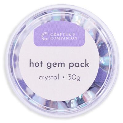 Crafter's Companion Hot Fix Hot Gem Pack - Crystal