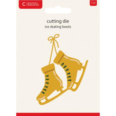 Crafter's Companion Christmas Cutting Dies - Ice Skating Boots