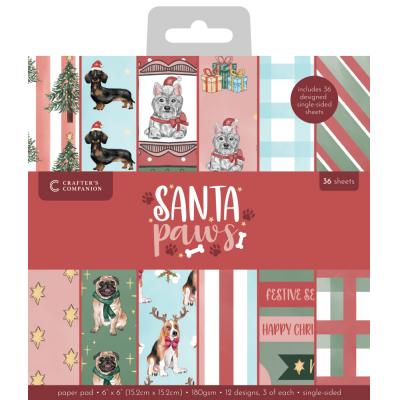 Crafter's Companion Santa Paws - Paper Pad