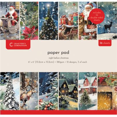 Crafter's Companion The Night Before Christmas - Paper Pad