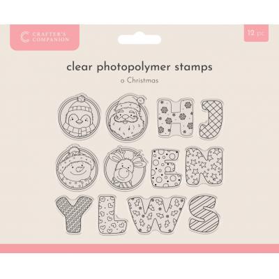 Crafter's Companion Joyous Angel Stempel - O Christmas