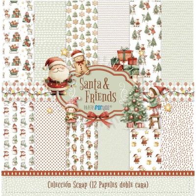 Papers For You Santa & Friends - Scrap Paper Pack