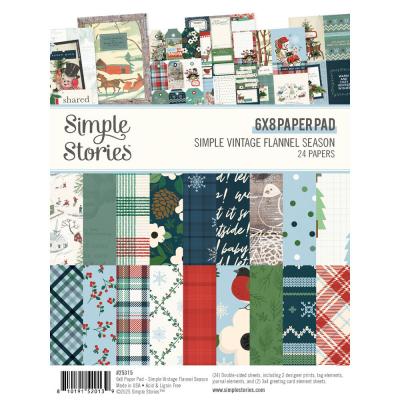 Simple Stories Simple Vintage Flannel Season - Paper Pad