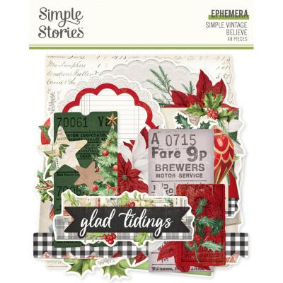 Simple Stories Simple Vintage Believe - Ephemera