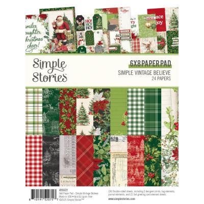 Simple Stories Simple Vintage Believe - Paper Pad
