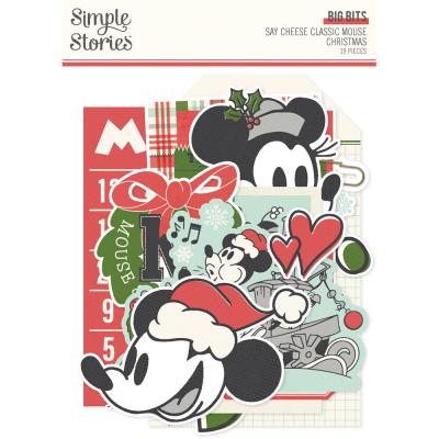 Simple Stories Say Cheese Classic Mouse Christmas - Big Bits