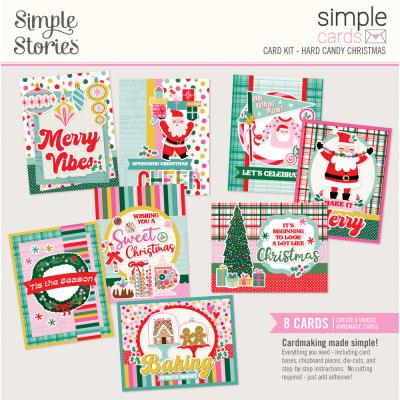 Simple Stories Hard Candy Christmas - Simple Cards Kit