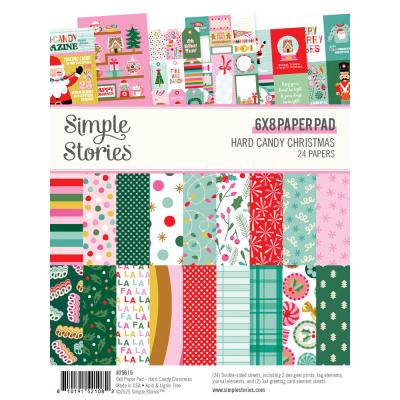 Simple Stories Hard Candy Christmas - Paper Pad