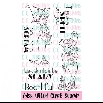 C.C. Designs Stempel - Miss Witch