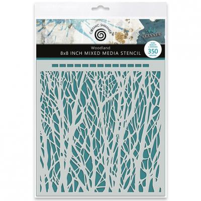 Katy Sue Designs Andy Skinner Mixed Media Stencil - Woodland