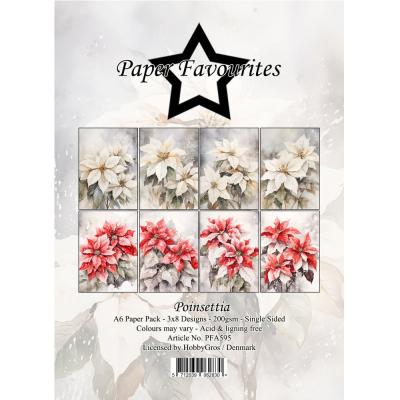 Paper Favourites Paper Pad - Poinsettia