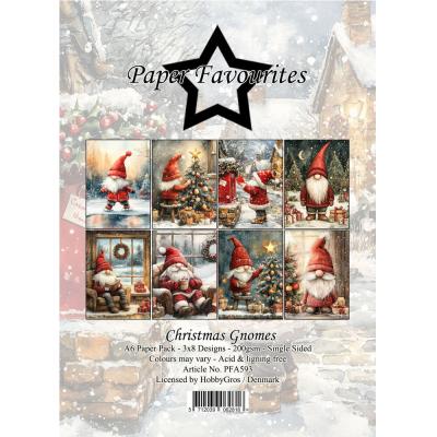 Paper Favourites Paper Pad - Christmas Gnomes