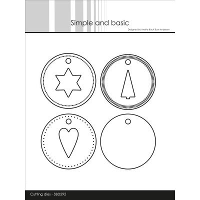 Simple and Basic Dies - Tags Rounded