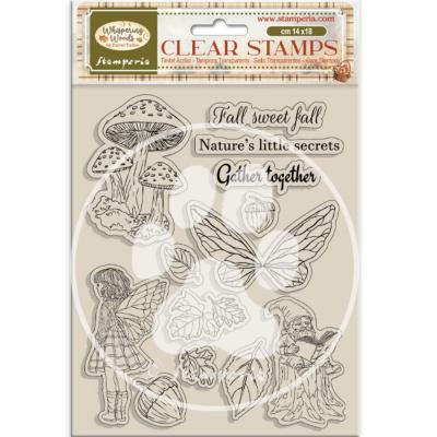Stamperia Whispering Woods Stempel - Mushrooms And Fairies