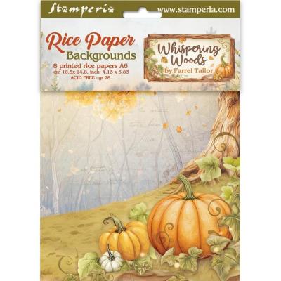 Stamperia Whispering Woods Rice Paper - Backgrounds