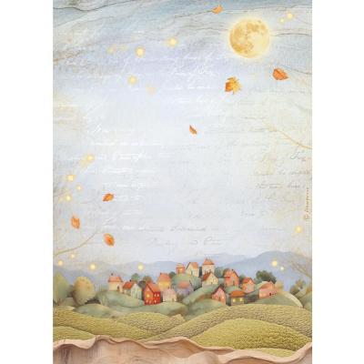 Stamperia Whispering Woods Rice Paper - Hills