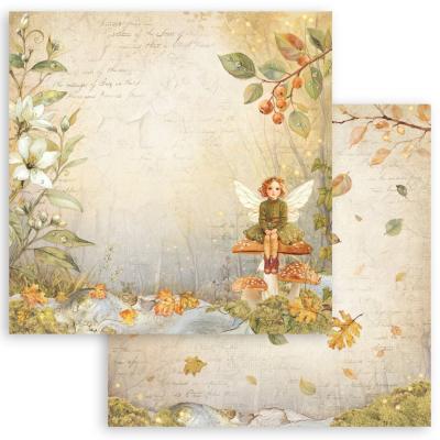 Stamperia Whispering Woods Paper Sheet - Fairy