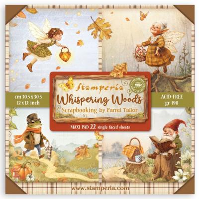 Stamperia Whispering Woods - Maxi Paper Pack