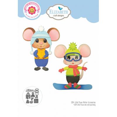 Elizabeth Craft Designs Living It Up Dies - Little Mouse Winter Accessories