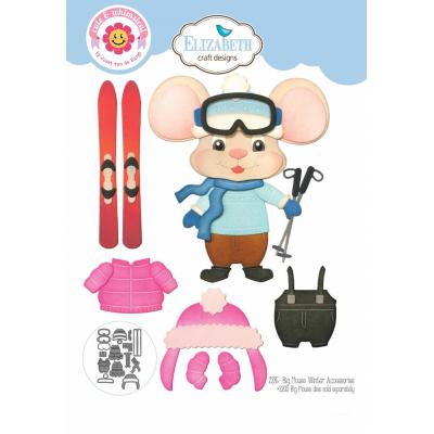 Elizabeth Craft Designs Living It Up Dies - Big Mouse Winter Accessories