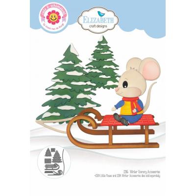 Elizabeth Craft Designs Living It Up Dies - Winter Scenery Accessories