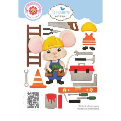 Elizabeth Craft Designs Living It Up Dies - Construction Accessories