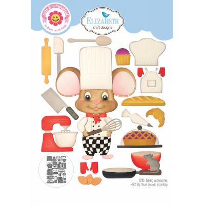 Elizabeth Craft Designs Living It Up Dies - Baking Accessories