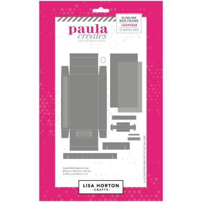 Lisa Horton Crafts Paula Creates Die Set - Slimline Box Frame