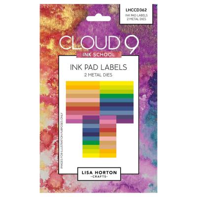 Lisa Horton Crafts Ink School Die - Ink Pad Labels