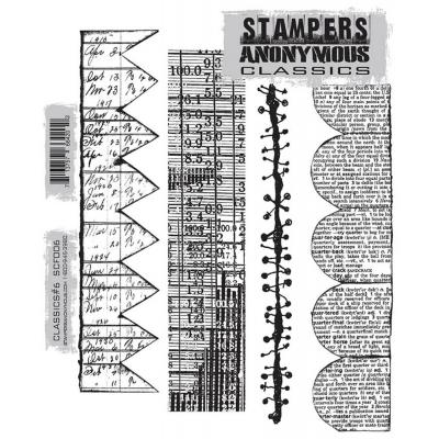 Stampers Anonymous Tim Holtz Stempel - Classics #6