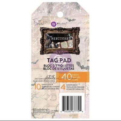 Prima Marketing Bewitched - Tag Pad