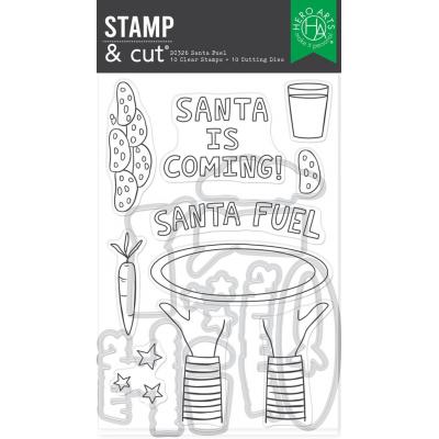 Hero Arts Stamp & Cut Bundle - Santa Fuel