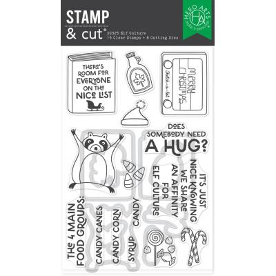 Hero Arts Stamp & Cut Bundle - Elf Culture