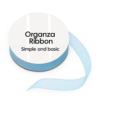 Simple and Basic Organza Ribbon - Light Blue