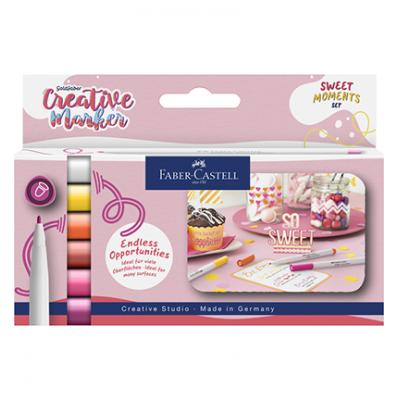 Faber Castell Goldfaber Creative Marker Metallic - Sweet Moments