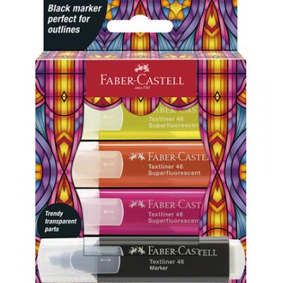 Faber Castell Glassy Neon Textmarker