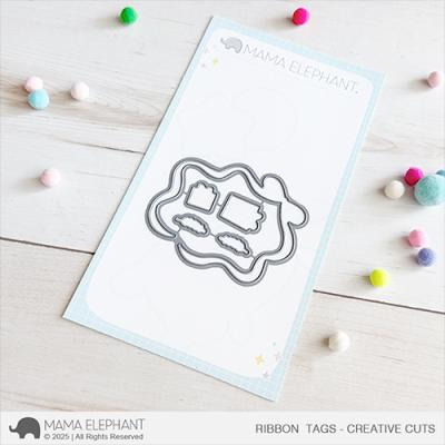 Mama Elephant Creative Cuts - Ribbon Tags