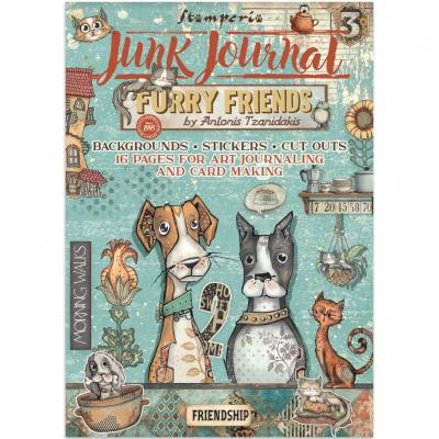 Stamperia Furry Friends - Junk Journal