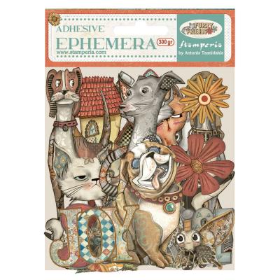 Stamperia Furry Friends - Ephemera