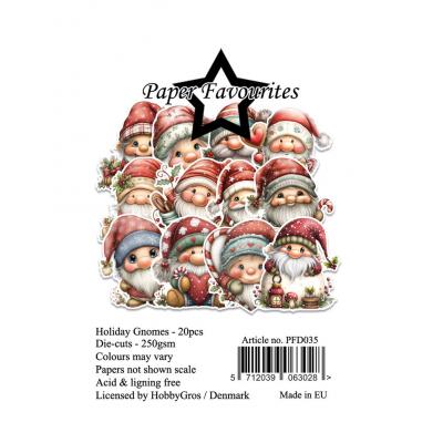 Paper Favourites Die-Cuts - Holiday Gnomes