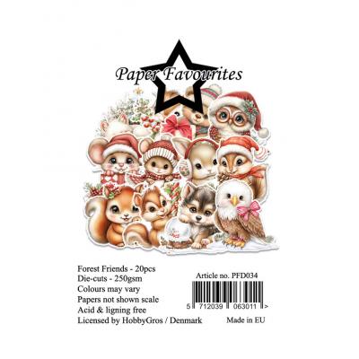 Paper Favourites Die-Cuts - Forest Friends