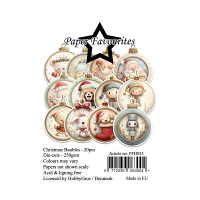Paper Favourites Die-Cuts - Christmas Baubles