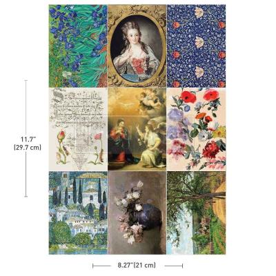 Prima Marketing Re-Design Decoupage Fiber Paper - The Painted Legacy