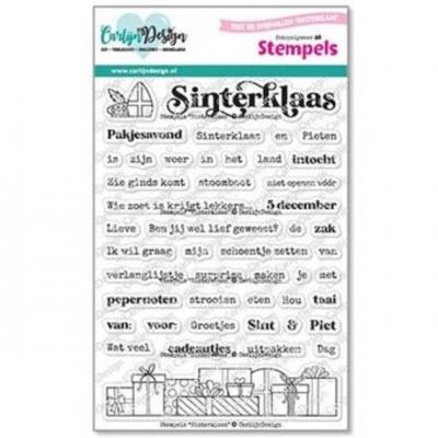 CarlijnDesign Stempel - Sinterklaas (NL)