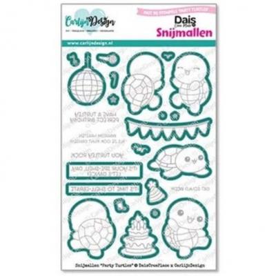 CarlijnDesign Dies - Party Turtles