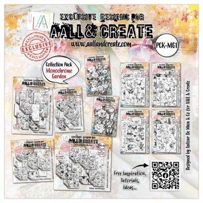 Aall and Create Monochrome Garden - Collection Pack