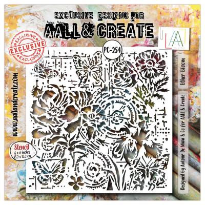 Aall and Create Stencil - Ether Bloom