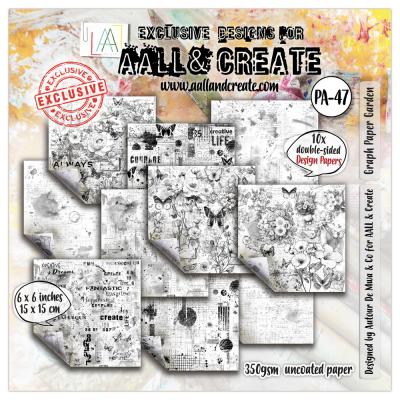 Aall and Create Design Paper - Graph Paper Garden