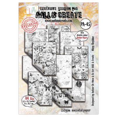 Aall and Create Design Paper - Moss Residue
